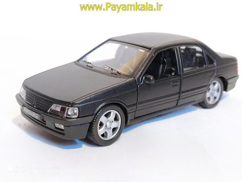 ماشین اسباب بازی پژو 405 مشکی کربنی